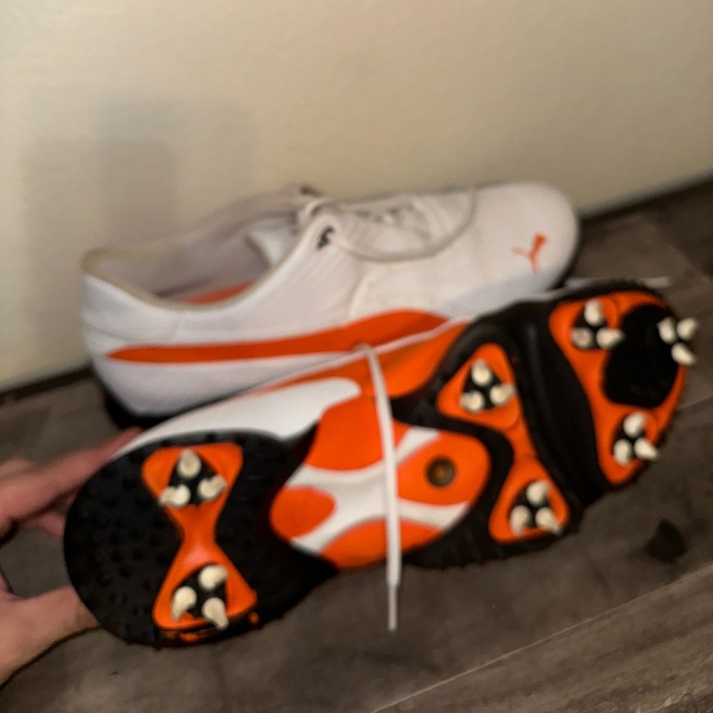 Puma golf shoes size 14 used